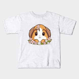 Cute Kawaii Guinea Pig Kids T-Shirt